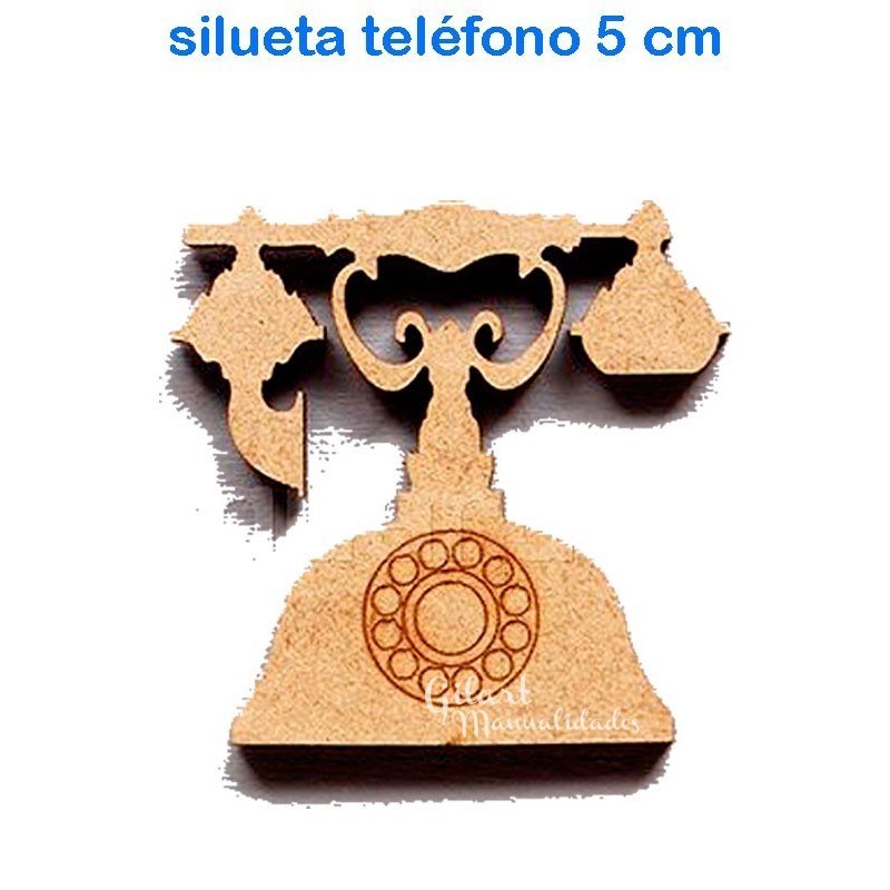 Silueta Teléfono dm 74092 - 50 mm