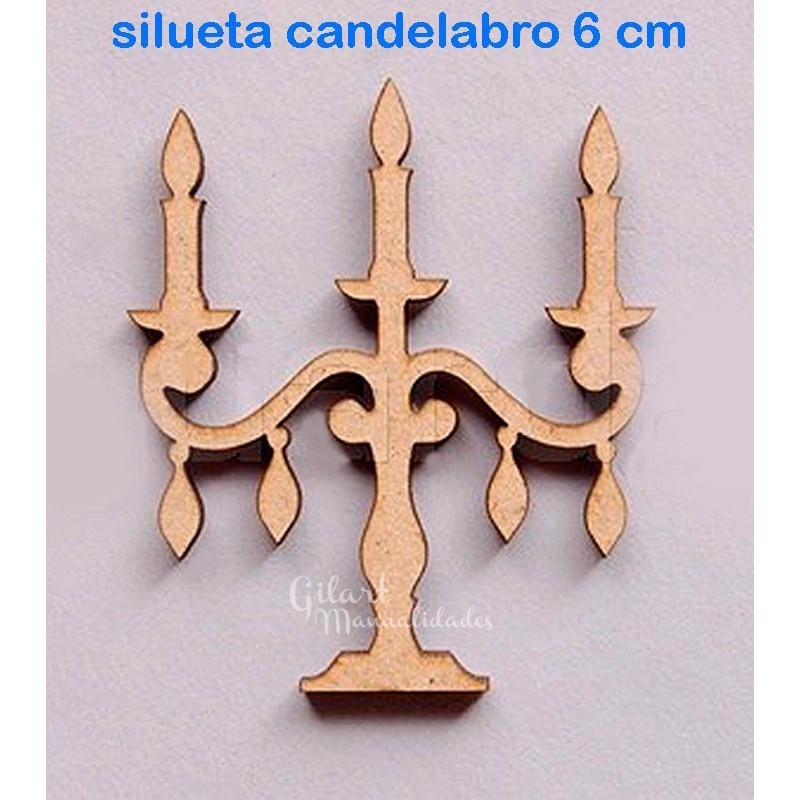 Silueta Candelabro dm 74019 - 60 mm