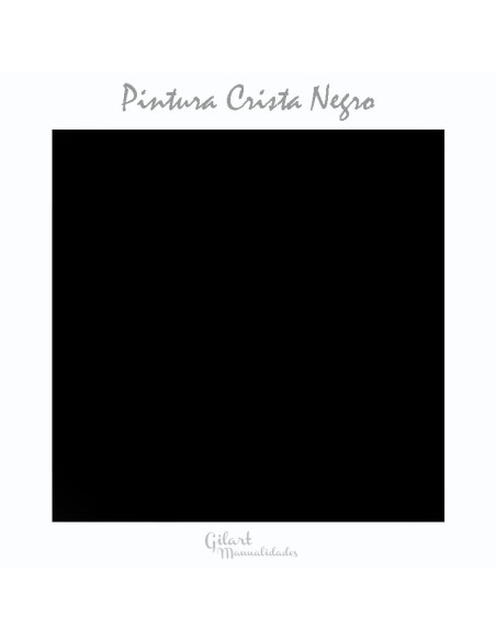 Kokolo 40 ml color Negro, ideal para vidrieras y cristaleras
