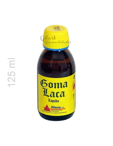 Goma laca líquida promade 125 ml para acabados brillantes y naturales