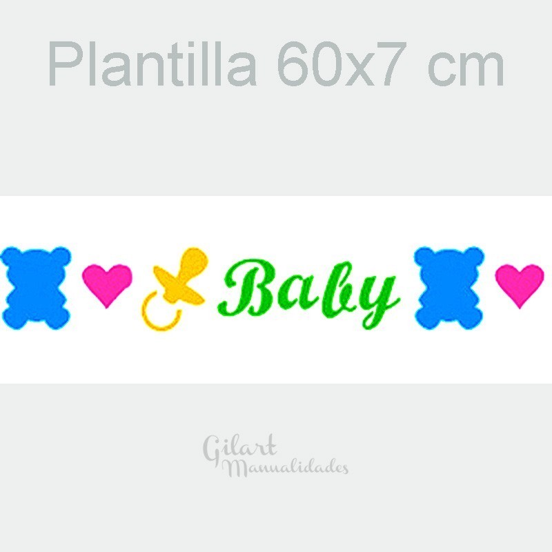 Stencil plantillas Stamperia KSE152 Baby
