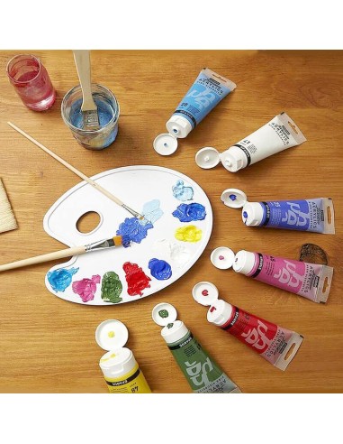 Portada pintura Pebeo Studio Acrylics Mate 250 ml, acabado satinado