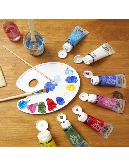 Pintura Acrílica Pébéo Studio High Viscosity 250 ml. Colores intensos y acabado mate satinado