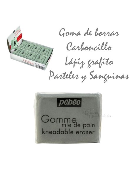 Comprar Goma de borrar Pebeo para técnicas secas | Manualidades Gilart Comprar Goma de borrar Pebeo para técnicas secas | Manualidades Gilart