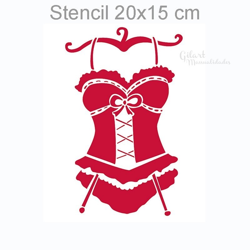 Stencil plantillas Stamperia KSD128 Corse