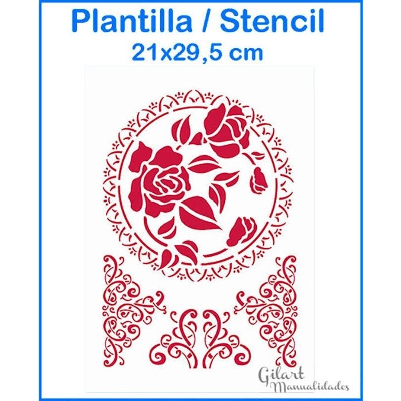 Stencil plantillas 21x29