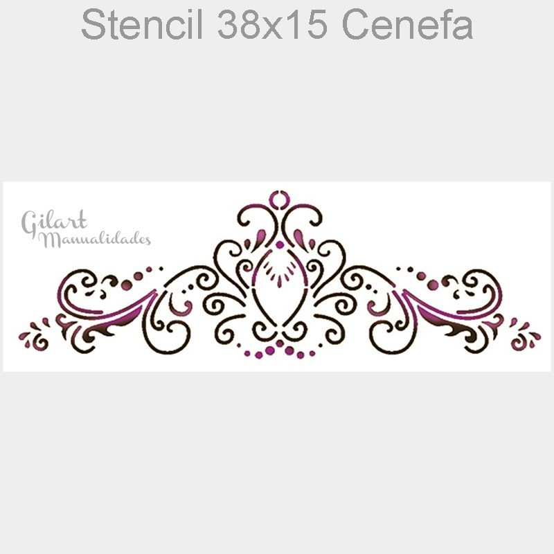 Plantillas Stamperia KSB157 Ornamento