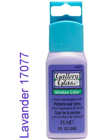 Gallery Glass 17077: Decora con Lavanda y Logra un Vitral Perfecto.