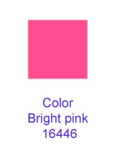 Gallery Glass Pintura Vidrio Bright Pink 16446 para efectos de vitrales