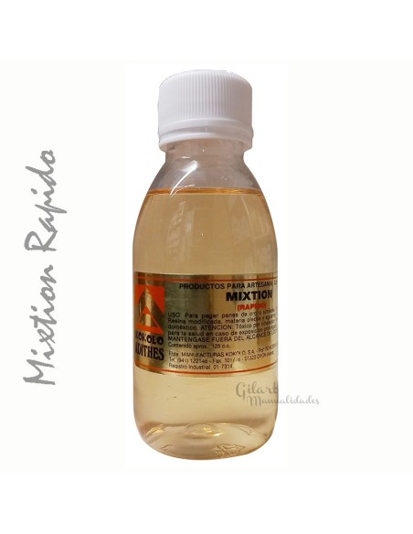Mixtión Kokolo Premium, adhesivo al disolvente para pan de oro, 125 ml.