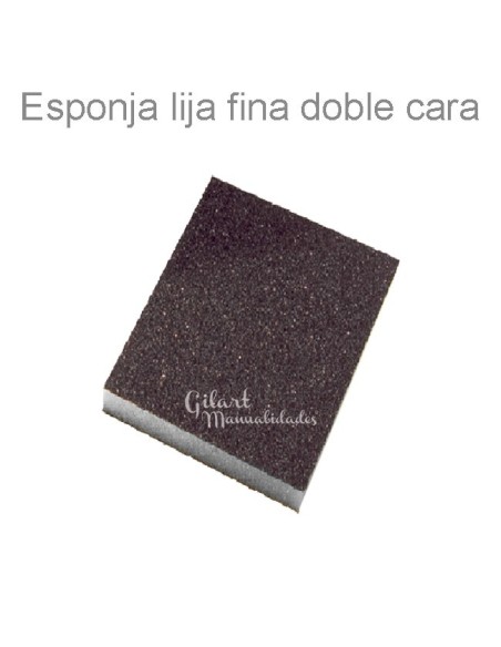 Esponjas Lija Fina 100x120mm, acabado perfecto en madera y otros materiales.