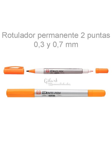 Sakura Identi Pen Negro: Precisión y permanencia total.