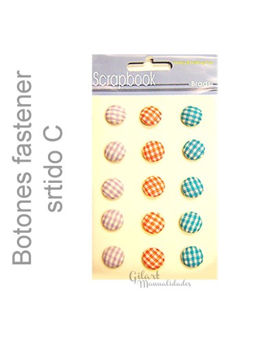 Set 15 botones azules: cuadros, lisos y rayas. Distinción y estilo.