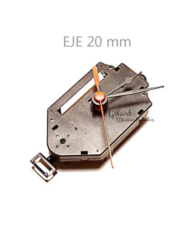 Mecanismo reloj de cuarzo con péndulo y eje de 20 mm – precisión superior.