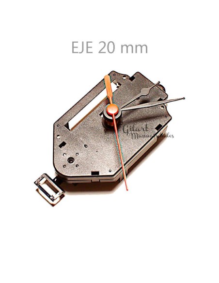 Mecanismo reloj de cuarzo con péndulo y eje de 20 mm – precisión superior.