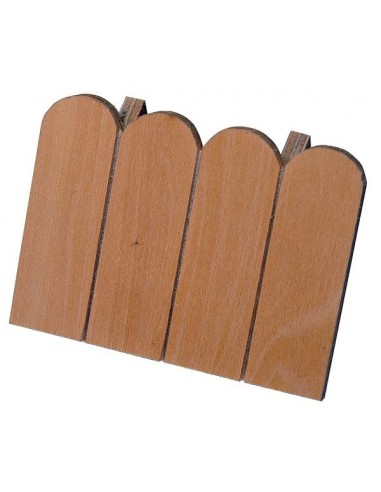 Tejado madera 8x6 cm ktr74 set 3 u