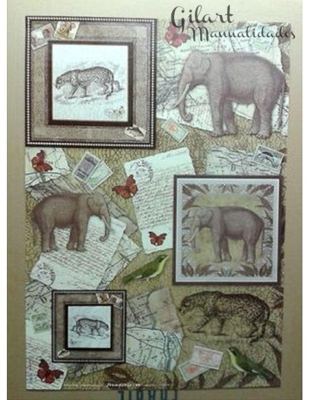 Papel decoupage Stamperia DFG379 50x70 cm para tus proyectos creativos. Papel decoupage Stamperia DFG379 50x70 cm para tus proyectos creativos.