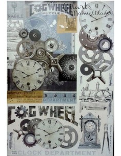 Papel decoupage Stamperia DFG387 50x70 cm para tus proyectos creativos.