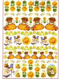 Papel decoupage Stamperia DFG079 50x70 cm para tus proyectos creativos.