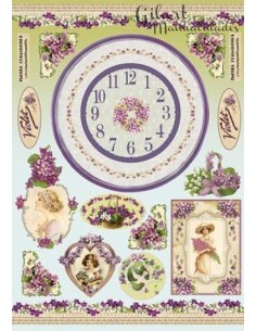 Papel decoupage Stamperia DFG420 50x70 cm para tus proyectos creativos.