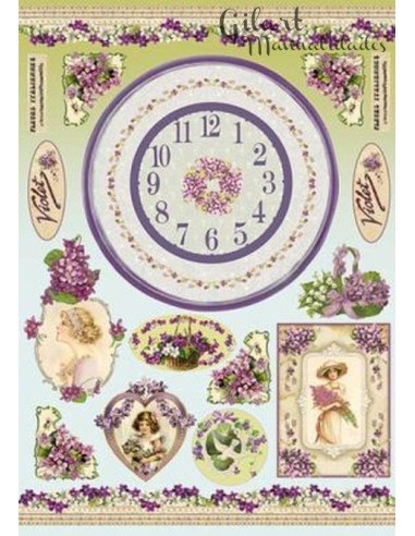 Papel decoupage Stamperia DFG420 50x70 cm para tus proyectos creativos.