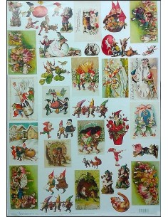 Papel decoupage Calambour Cal 277 50x70 cm para tus proyectos creativos.
