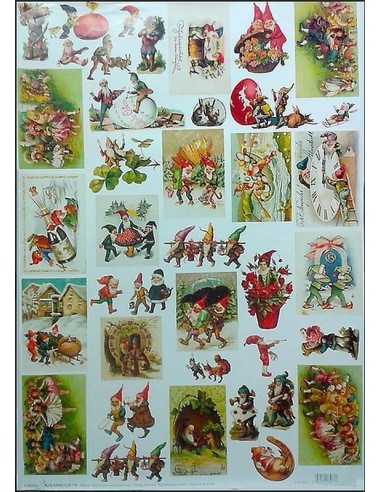 Papel decoupage Calambour Cal 277 50x70 cm para tus proyectos creativos.