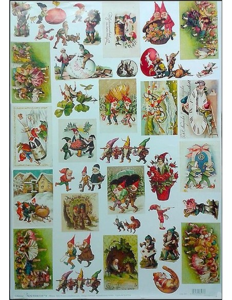 Papel decoupage Calambour Cal 277 50x70 cm para tus proyectos creativos.