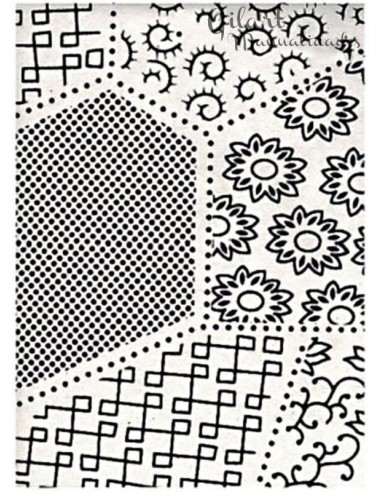 Papel Para Forrar y Scrapbooking Patchwork 50x70 cm para tus proyectos.