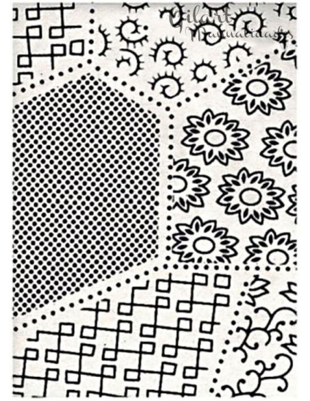 Papel Para Forrar y Scrapbooking Patchwork 50x70 cm para tus proyectos.