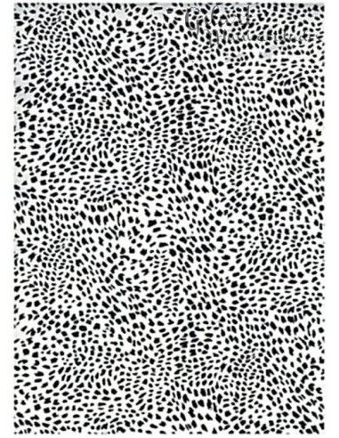 Papel Para Forrar y Scrapbooking Blanco y Negro 50x70 cm para proyectos.