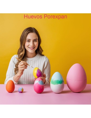 Huevos Porexpán | Manualidades Decoración | Manualidades Gilart