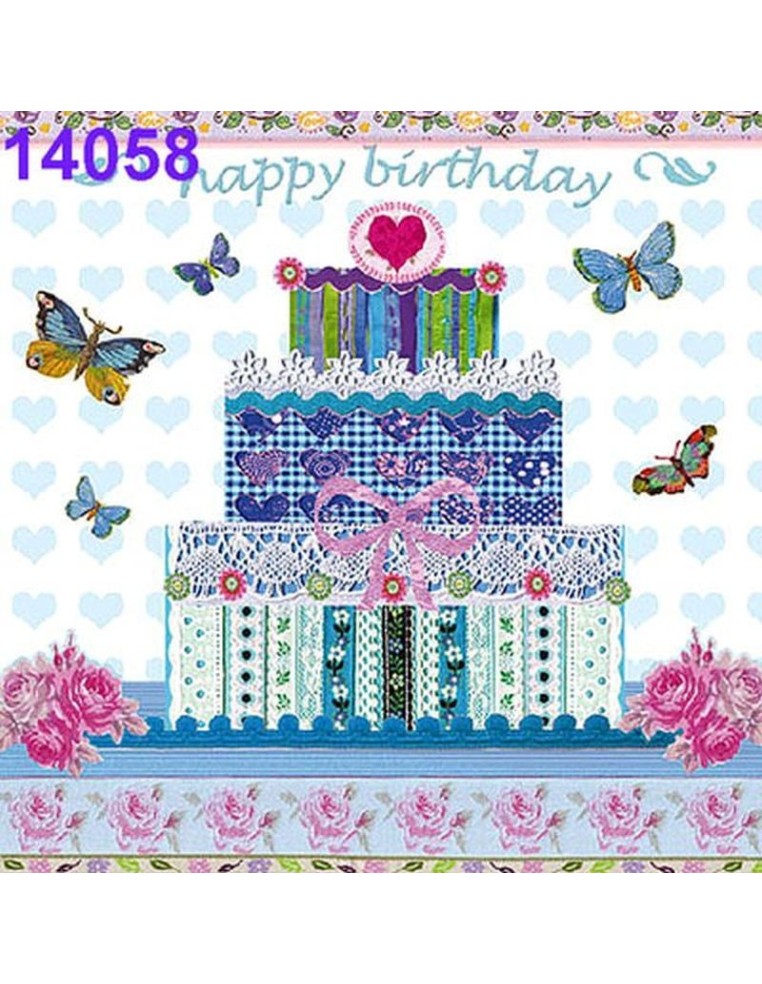Endulza tus proyectos con Servilletas Decoupage Ambiente: Dulce Pastel.
