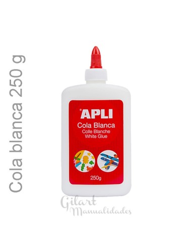 Cola Blanca Apli 250 g – El adhesivo universal para tus manualidades.