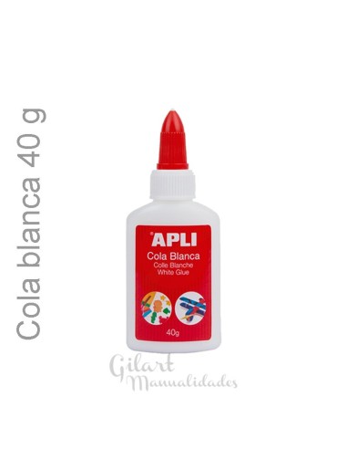 Cola Blanca Apli 40 g – El adhesivo universal para tus manualidades.