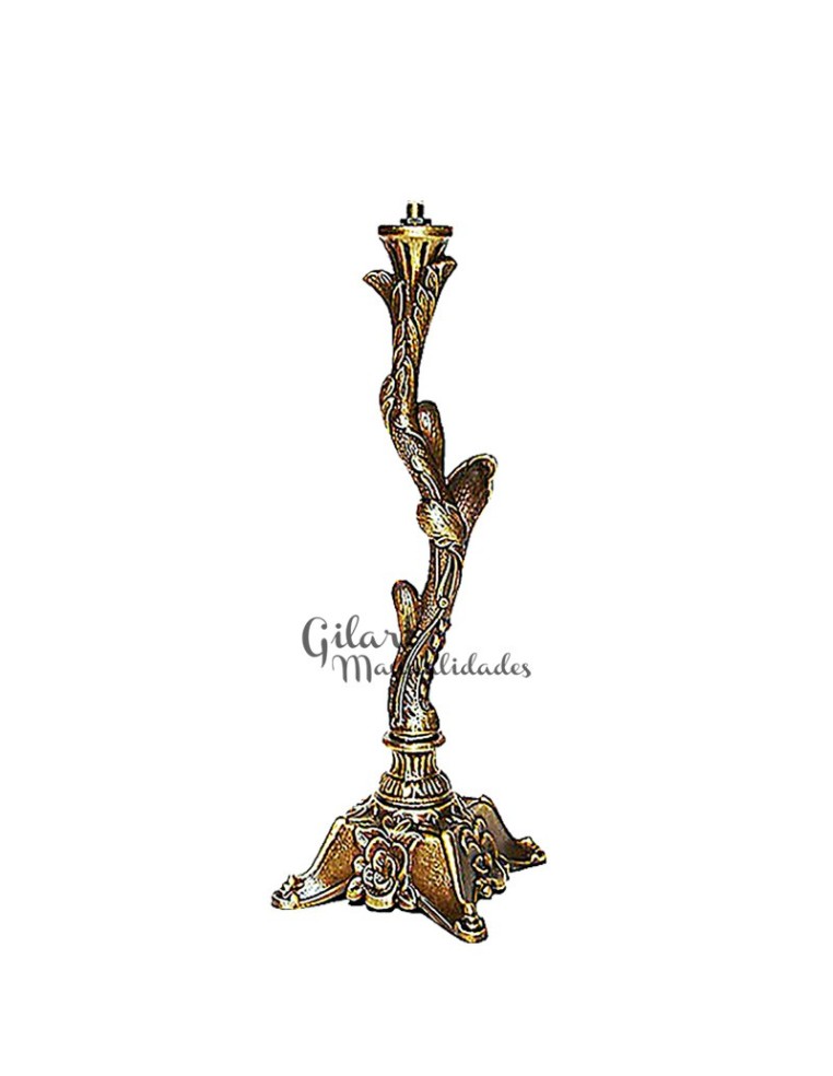 Comprar Pie Lámpara Árbol Zamac Bronce 31 cm | Manualidades Gilart
