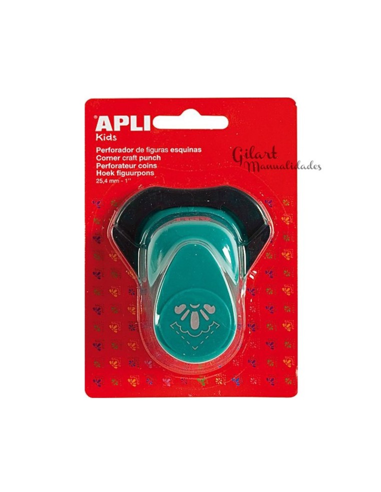 Consigue un borde delicado de media flor para álbumes, tarjetas y proyectos de Scrapbooking.