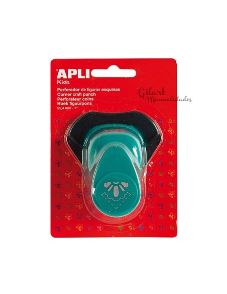 Perforadora esquina media flor 25 mm para scrapbooking, ideal para decorar papel