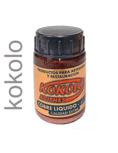 Cobre líquido al alcohol Kokolo Adithes 35 ml para restauración artística