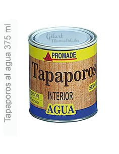 Tapaporos al agua Promade 375 ml - prepara y sella poros en madera para pintar