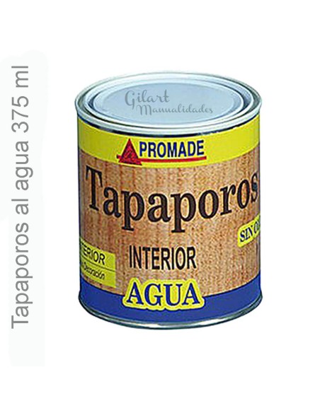 Tapaporos al agua Promade 375 ml - prepara y sella poros en madera para pintar Tapaporos al agua Promade 375 ml - prepara y sella poros en madera para pintar