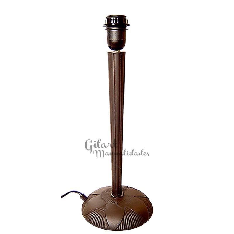 Pie de lámpara cónico Tiffany 33 cm ref. 10062