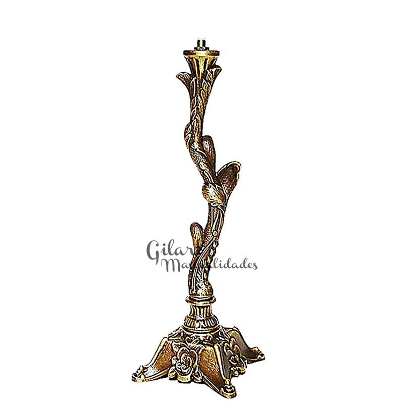 Pie de lámpara árbol tipo bronce 31 cm ref. 10057