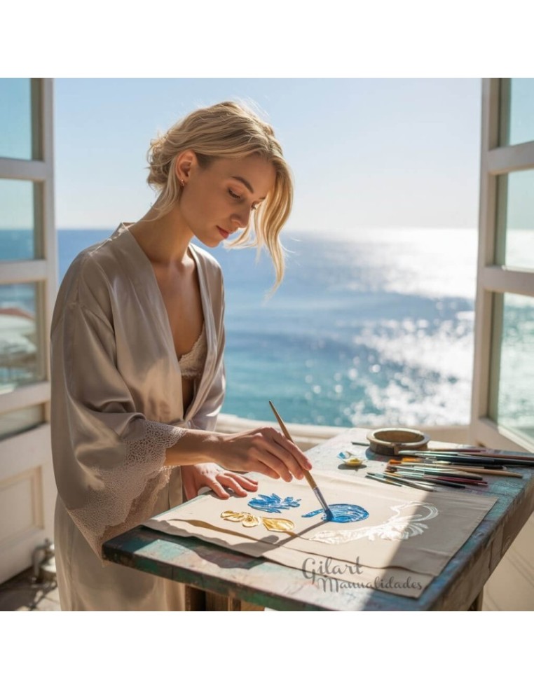 Plantilla stencil Gran Bazar Stamperia para decorar tela, papel o madera con estilo oriental