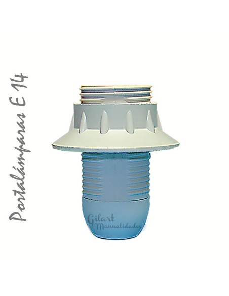 Portalámparas mignon E-14 todo roscado para lámparas y proyectos DIY creativos Portalámparas mignon E-14 todo roscado para lámparas y proyectos DIY creativos