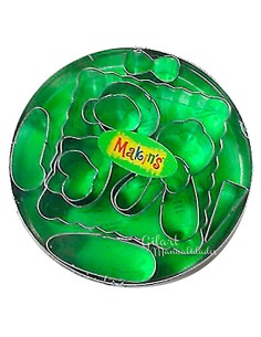 Cortadores animales Makins 12 piezas, para figuras precisas en arcilla y manualidades