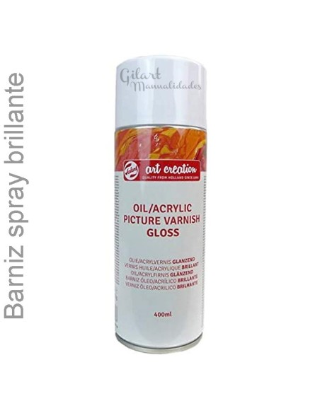 Barniz en Spray brillante Art Creation 400 ml, realza y protege tus creaciones artísticas Barniz en Spray brillante Art Creation 400 ml, realza y protege tus creaciones artísticas