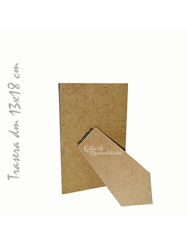 Traseras, portafotos grueso 2 mm 13x18 cm ideales para restaurar o crear marcos DIY