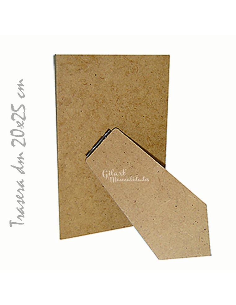 Traseras, portafotos grueso 2 mm 20x25 cm ideales para restaurar o crear marcos DIY