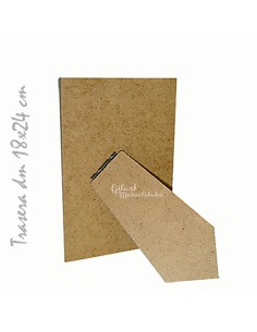 Traseras, portafotos grueso 2 mm 18x24 cm